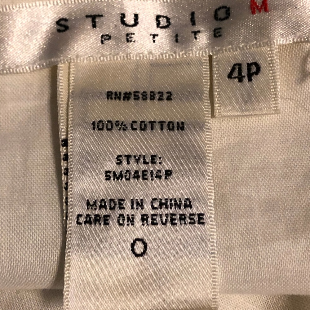 Studio M Yellow Floral Skirt - Picture 5 of 6